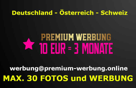 10 EUR / 3 MONATE Premium Werbung